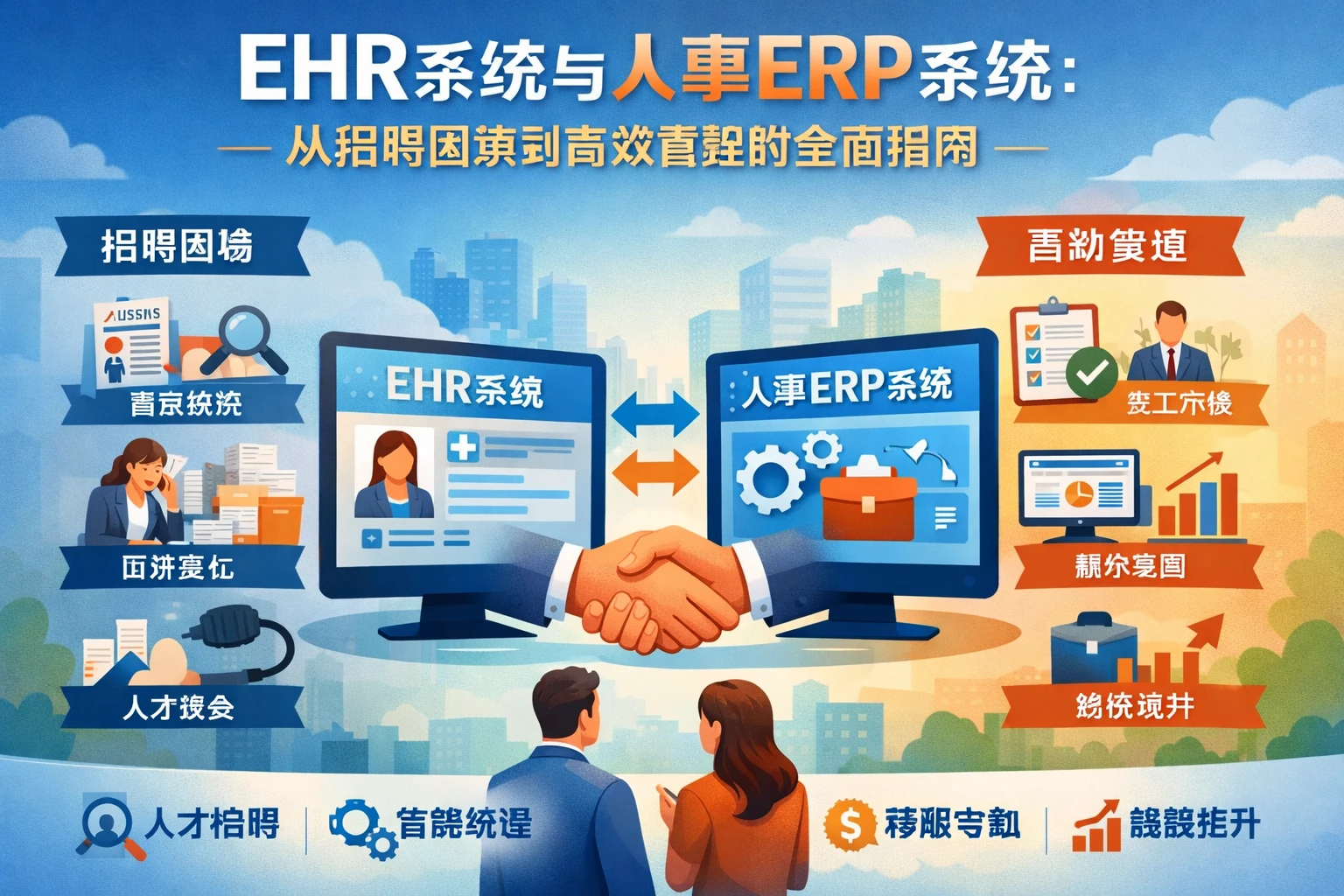 EHR系统与人事ERP系统：从招聘困境到高效管理的全面指南