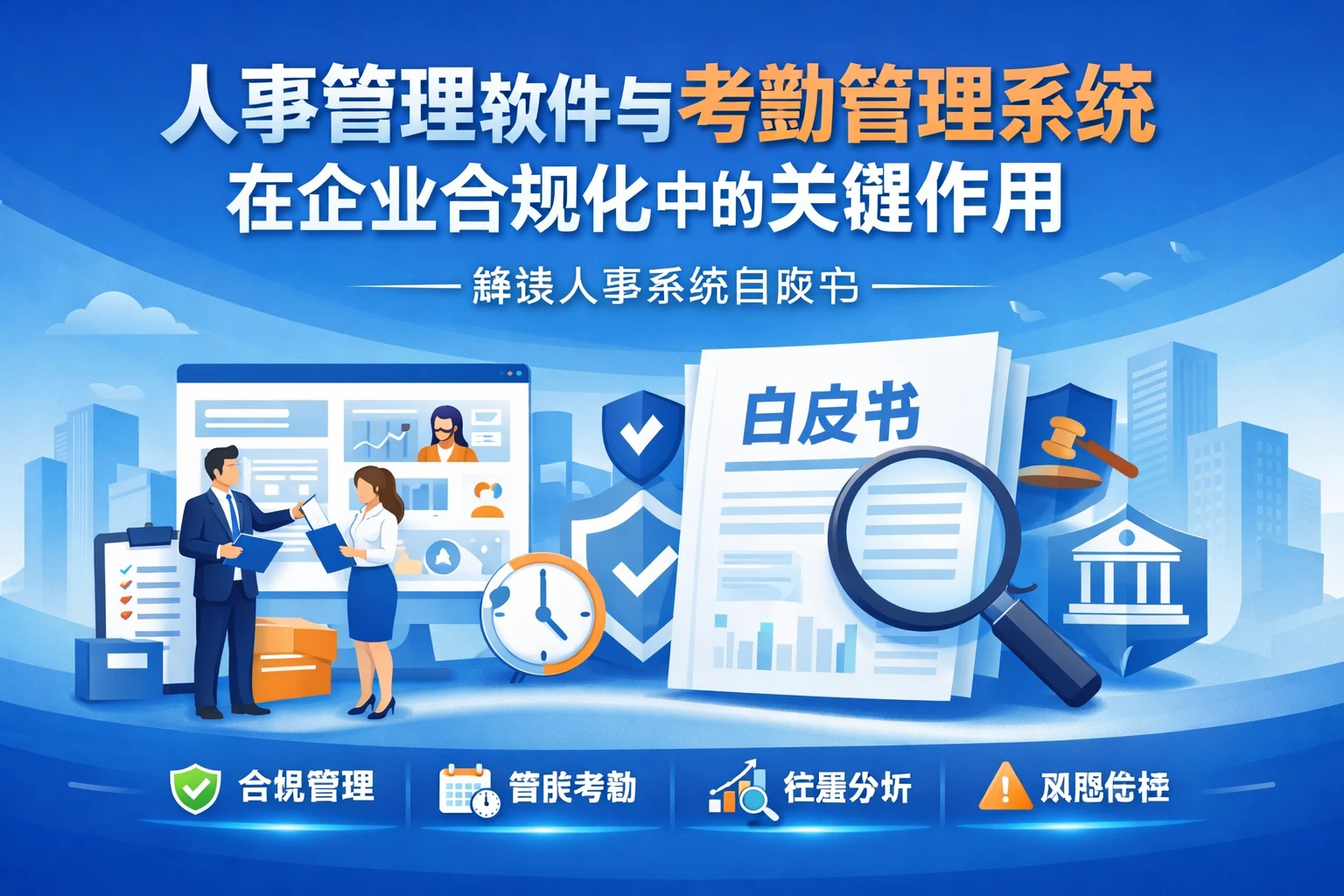 人事管理软件与考勤管理系统在企业合规化中的关键作用——解读人事系统白皮书