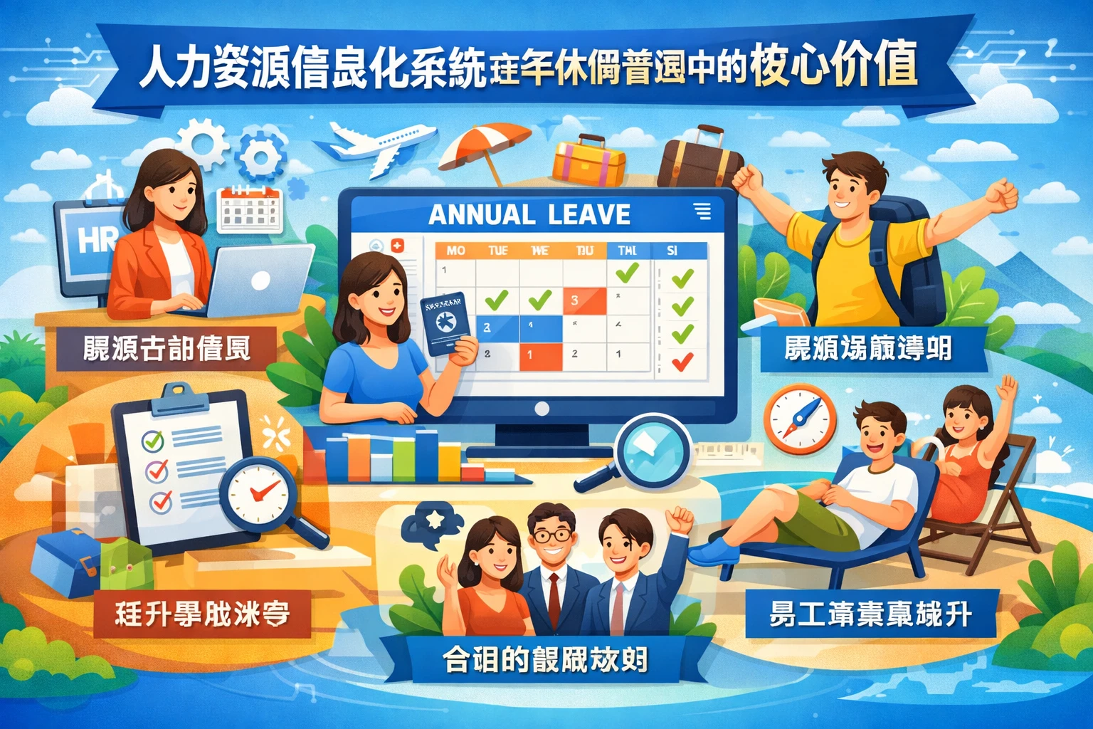 人力资源信息化系统在年休假管理中的核心价值