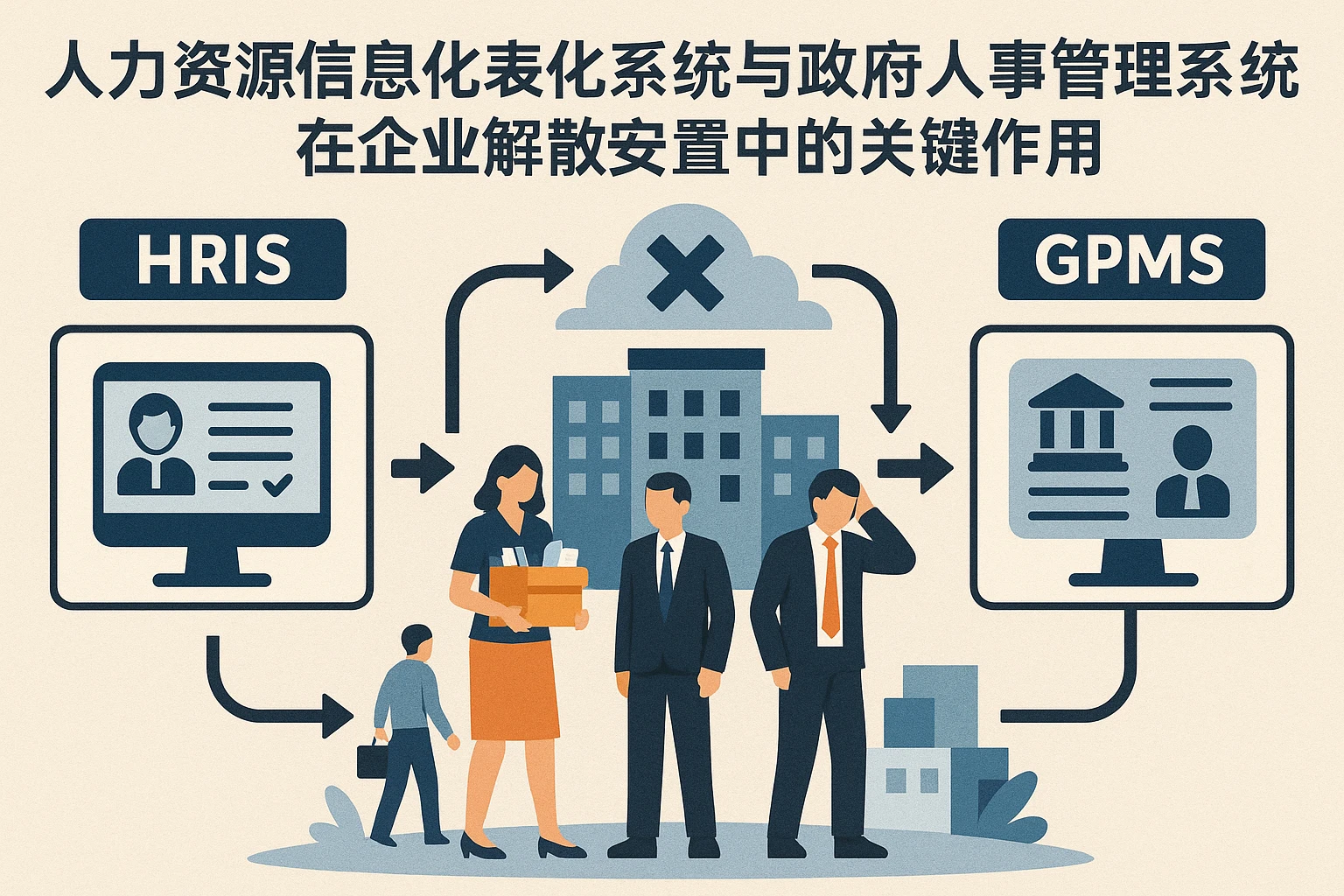 人力资源信息化系统与政府人事管理系统在企业解散安置中的关键作用