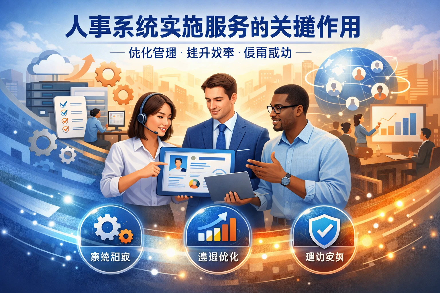 人事系统实施服务的关键作用