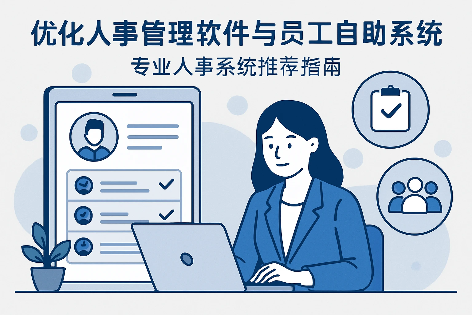 优化人事管理软件与员工自助系统：专业人事系统推荐指南