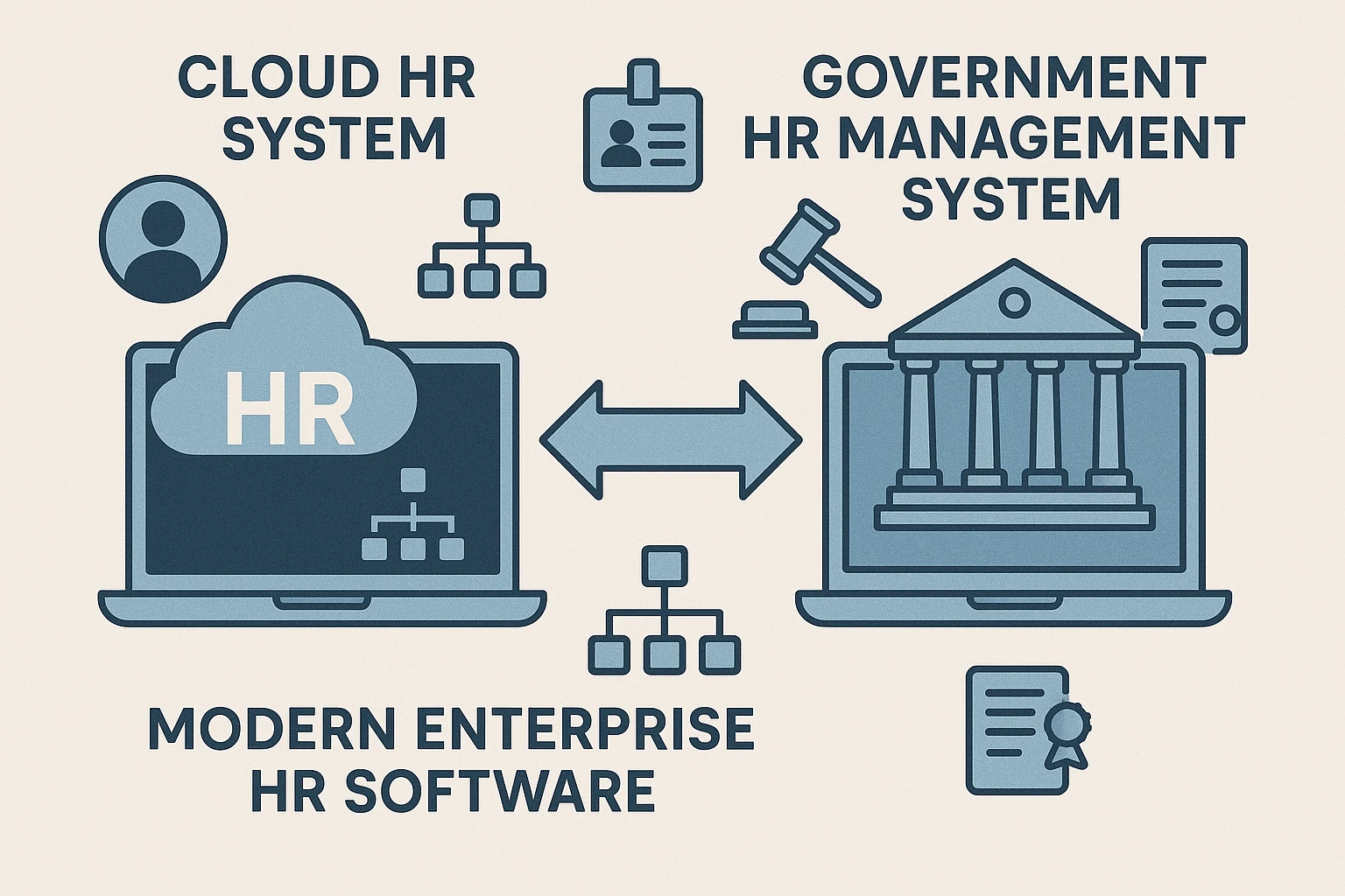 云端HR系统与政府人事管理系统：现代企业人事管理软件的整合之道