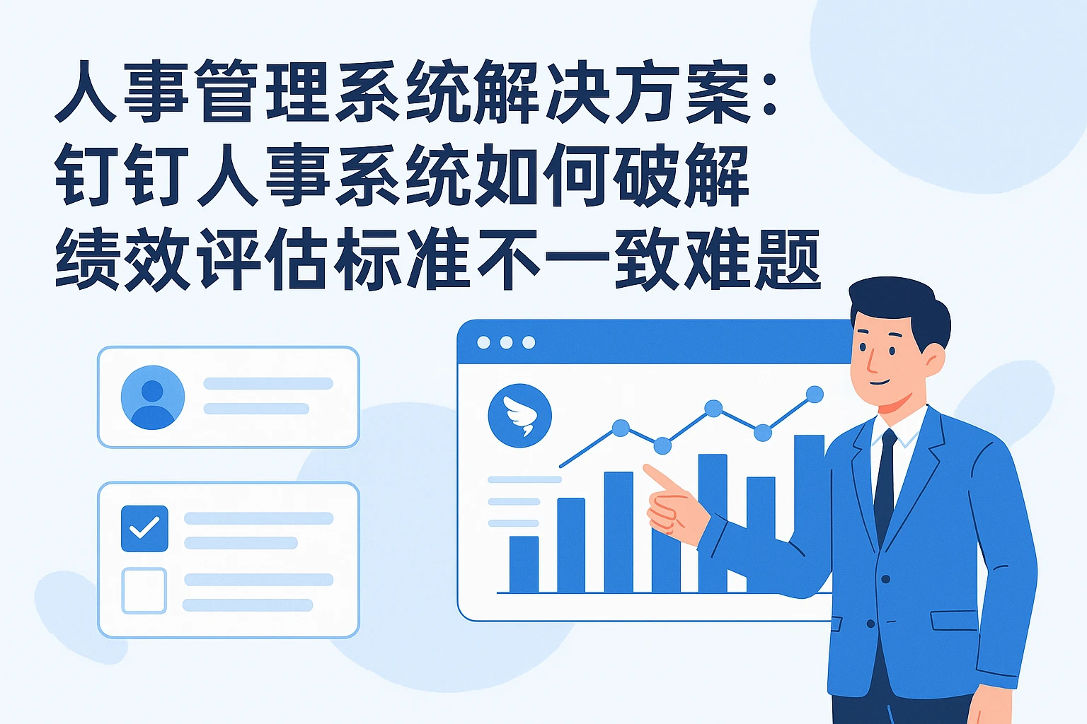 人事管理系统解决方案:钉钉人事系统如何破解绩效评估标准不一致难题