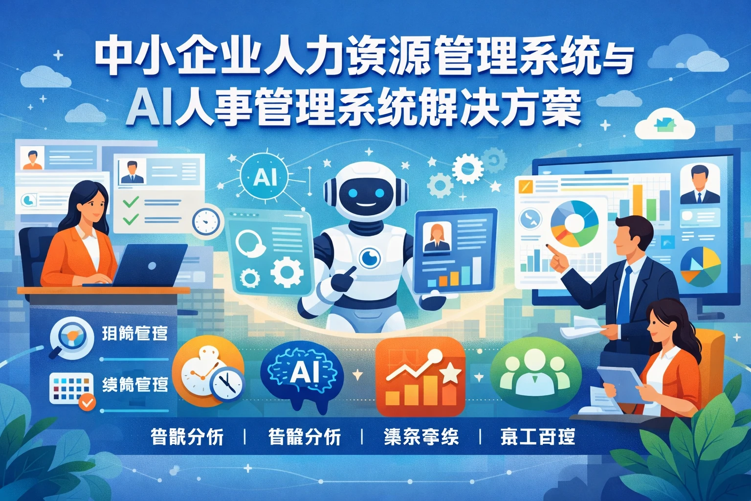中小企业人力资源管理系统与AI人事管理系统解决方案