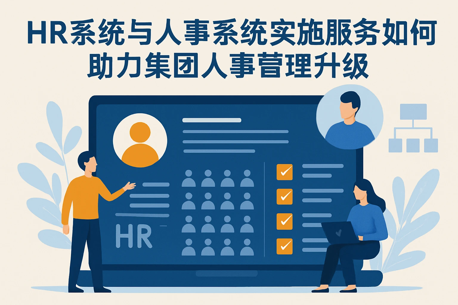 HR系统与人事系统实施服务如何助力集团人事管理升级