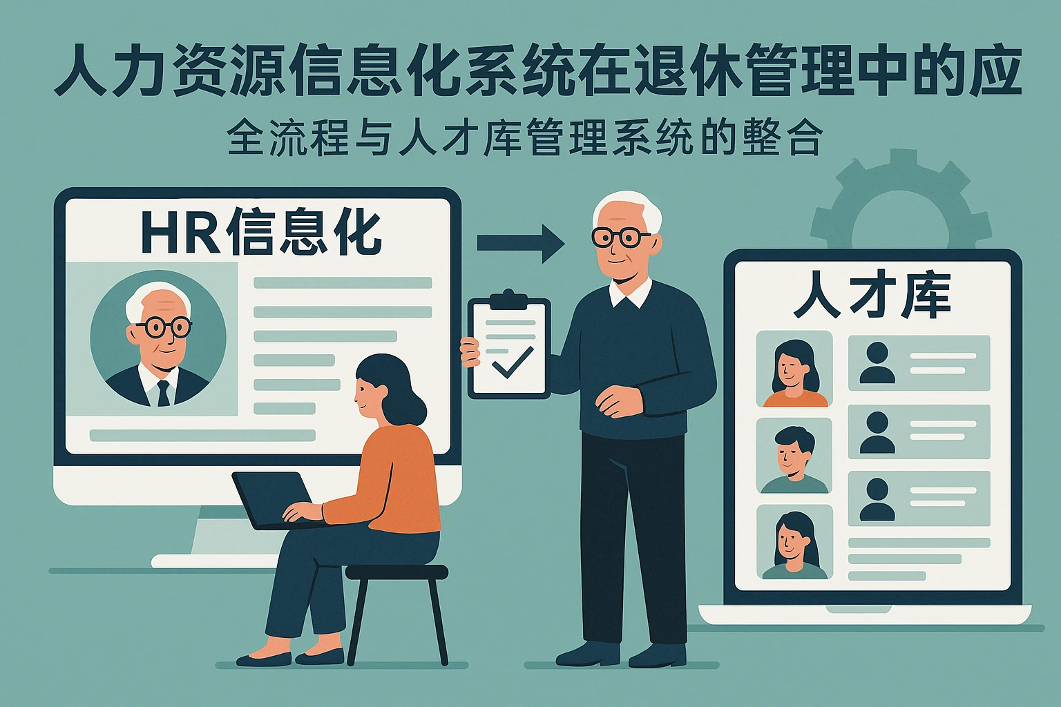 人力资源信息化系统在退休管理中的应用:全流程与人才库管理系统的整合
