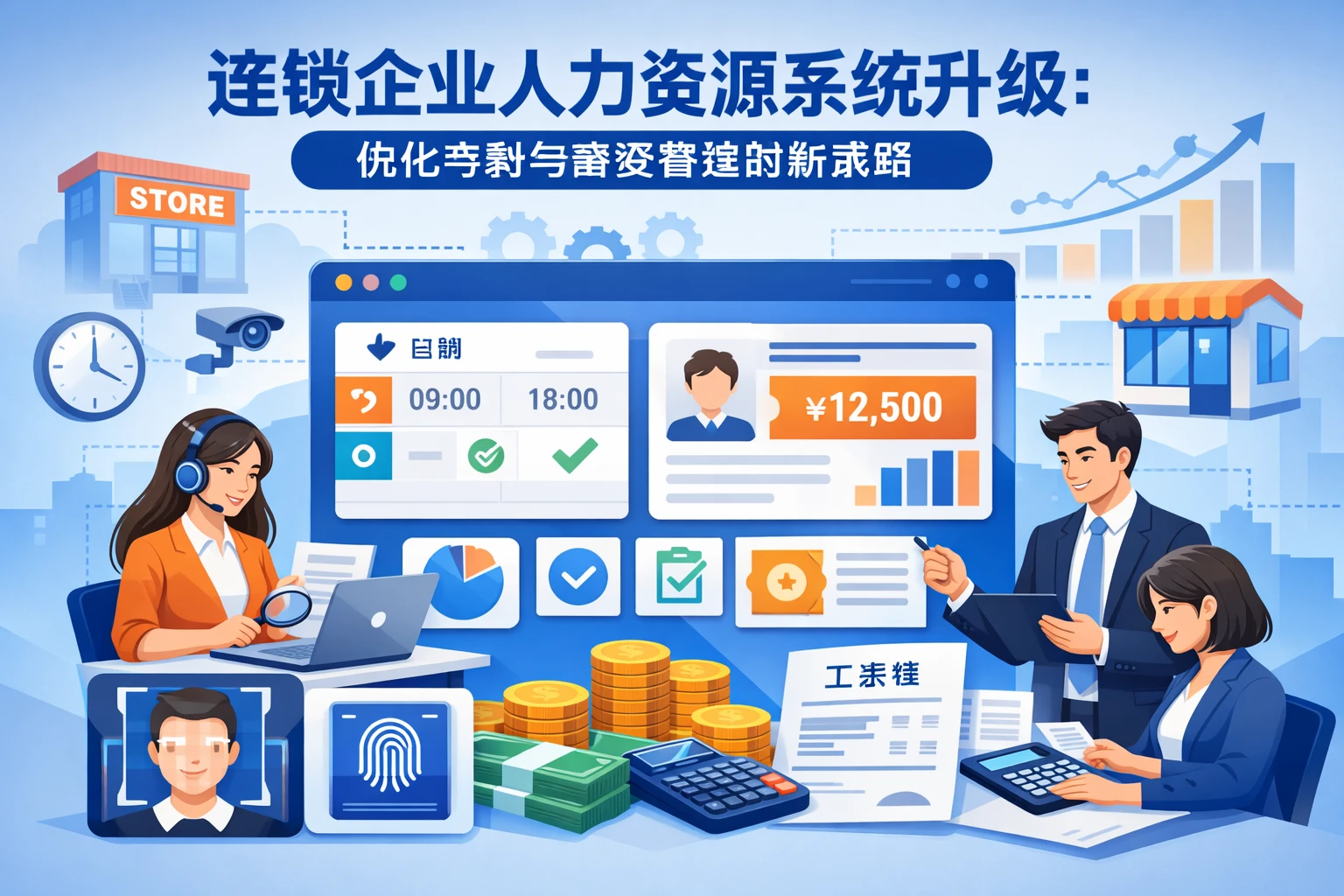 连锁企业人力资源系统升级:优化考勤与薪资管理的新策略