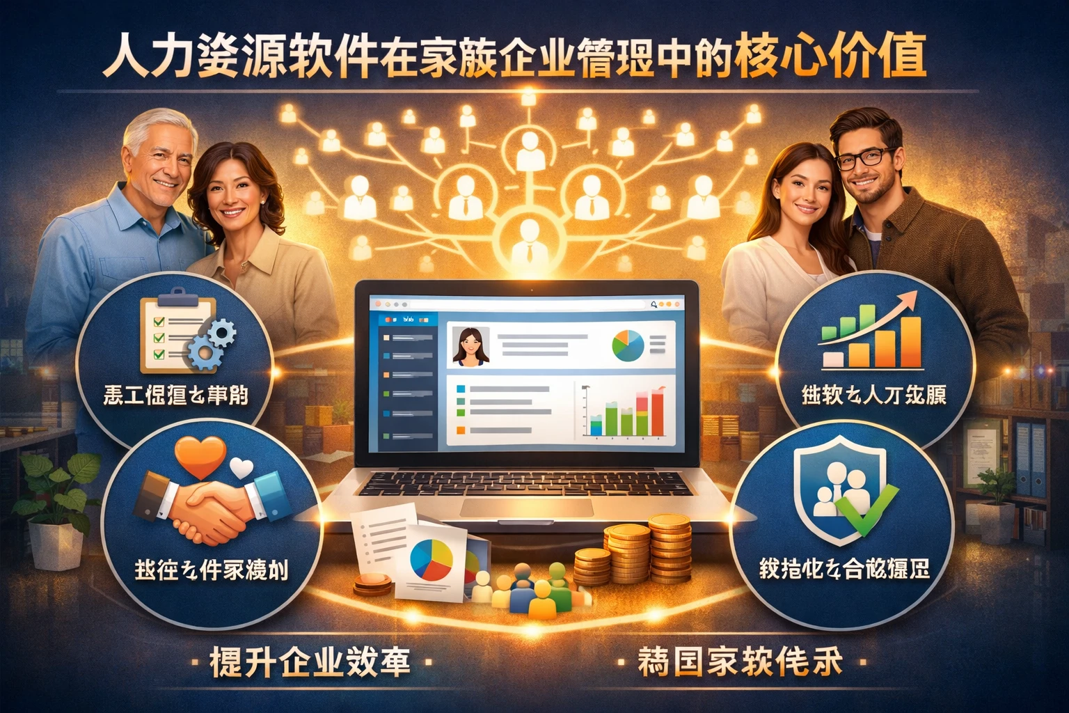 人力资源软件在家族企业管理中的核心价值
