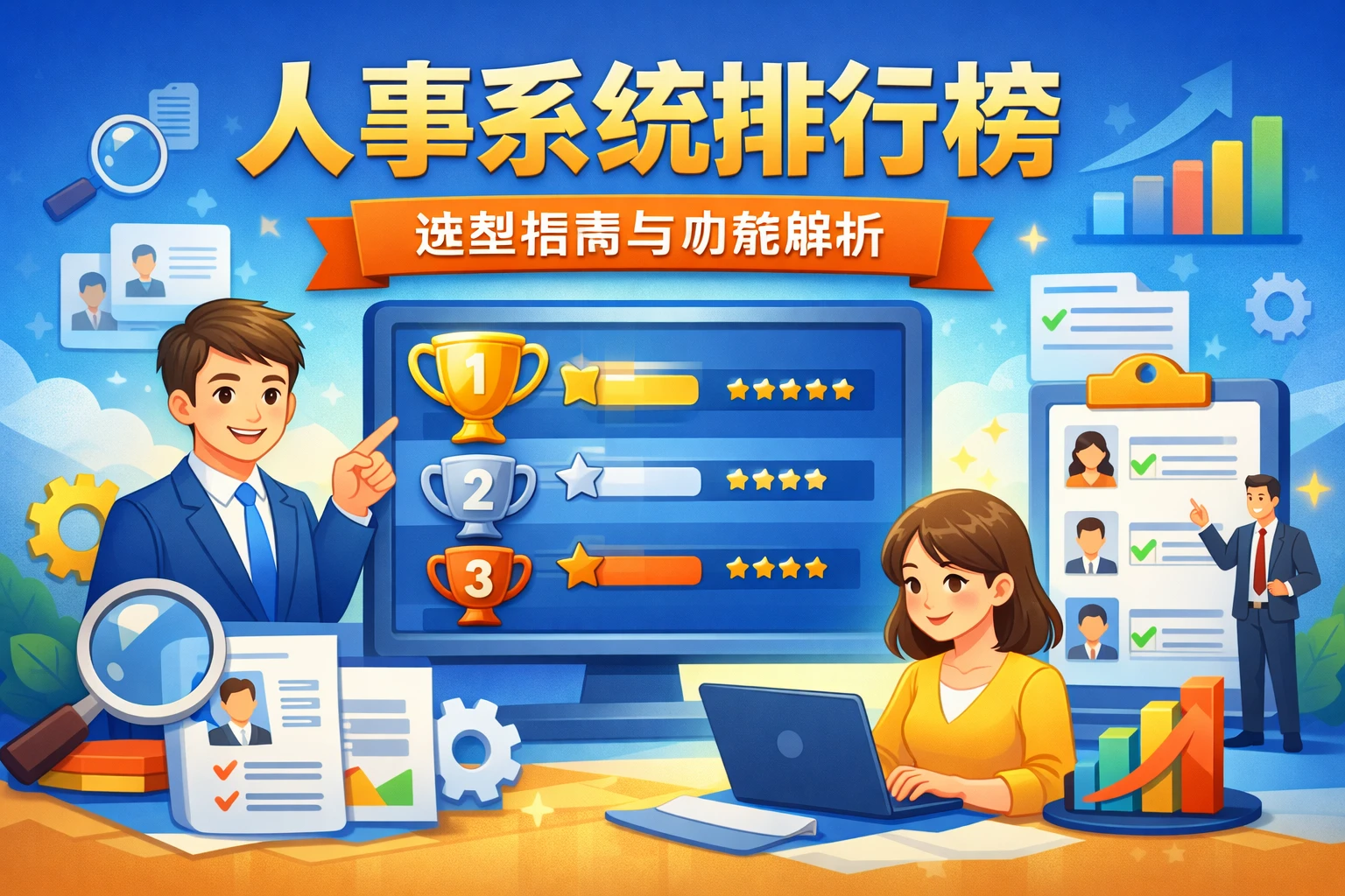 人事系统排行榜：选型指南与功能解析