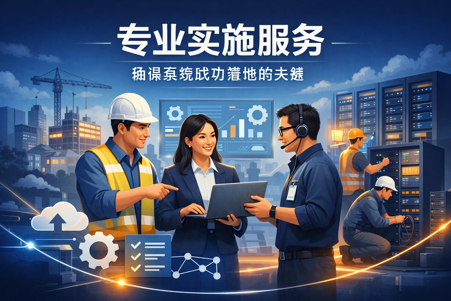 专业实施服务：确保系统成功落地的关键