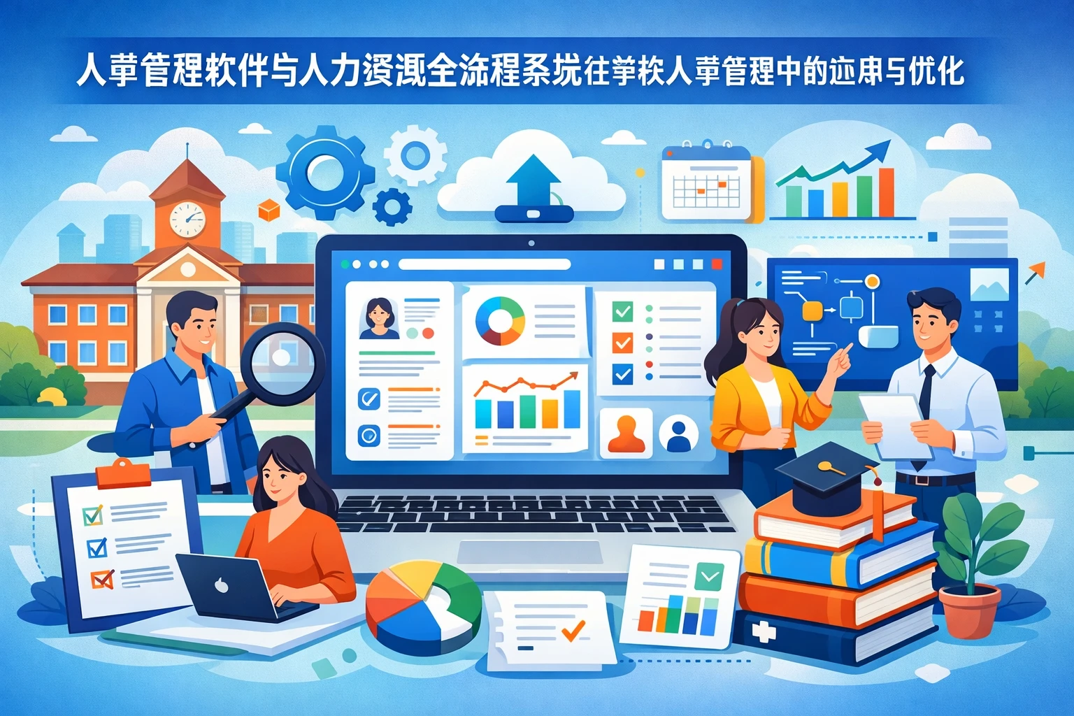 人事管理软件与人力资源全流程系统在学校人事管理中的应用与优化