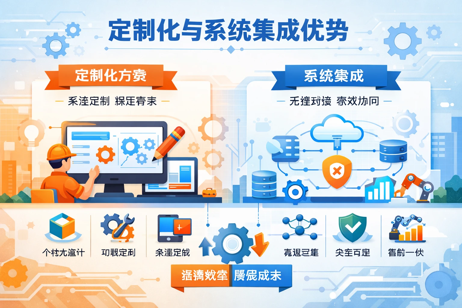 定制化与系统集成优势
