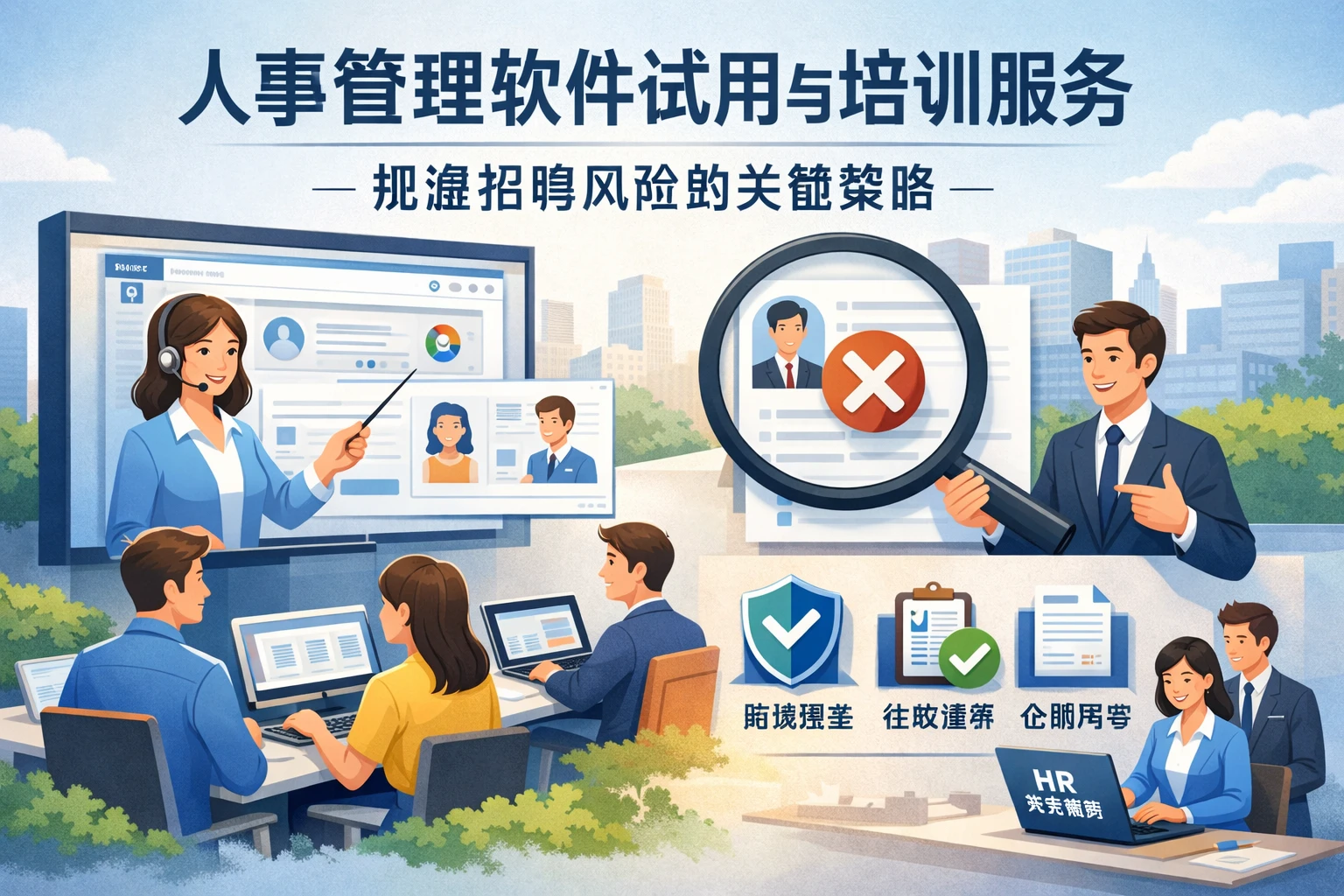 人事管理软件试用与培训服务:规避招聘风险的关键策略