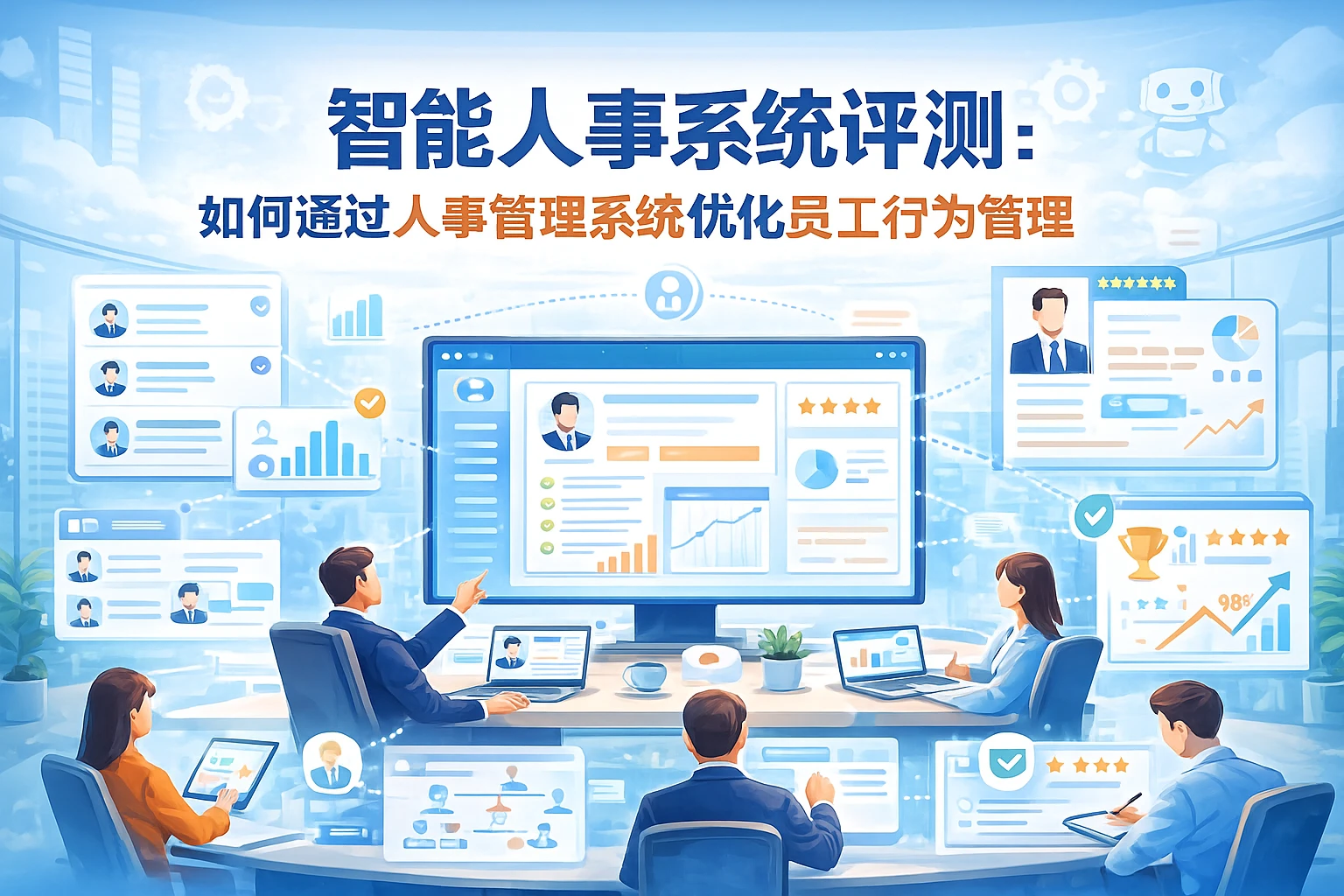 智能人事系统评测：如何通过人事管理系统优化员工行为管理