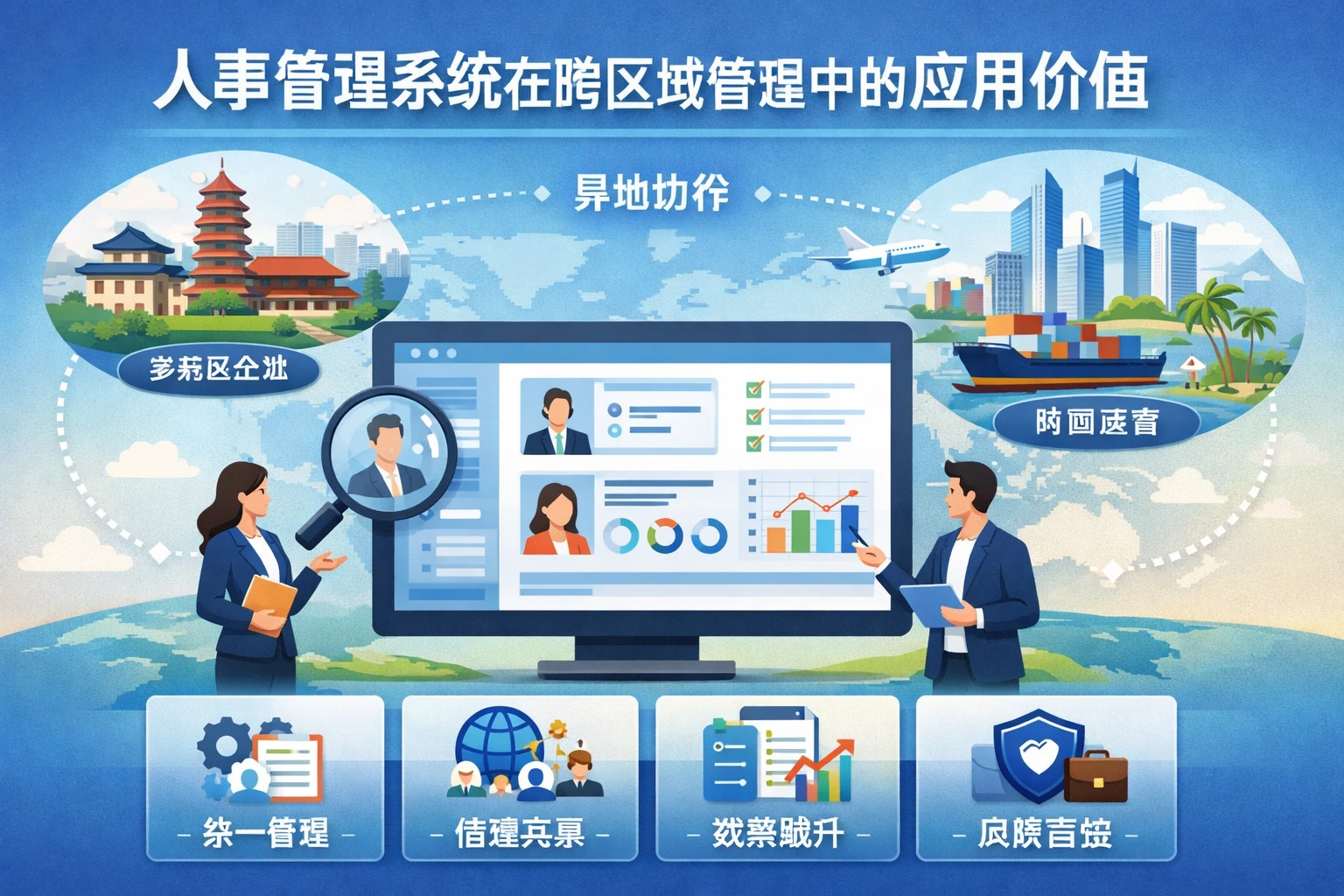 人事管理系统在跨区域管理中的应用价值