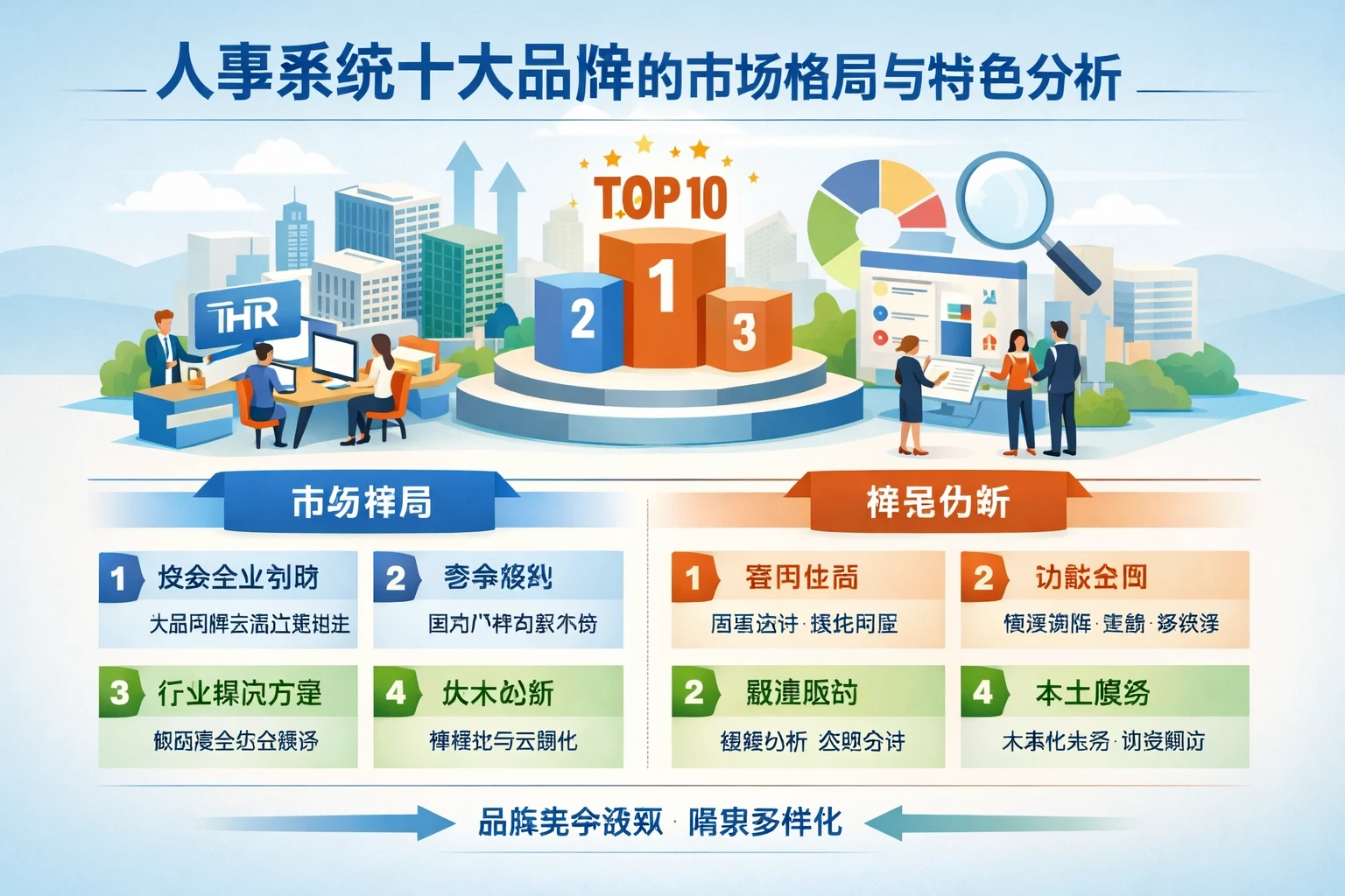人事系统十大品牌的市场格局与特色分析