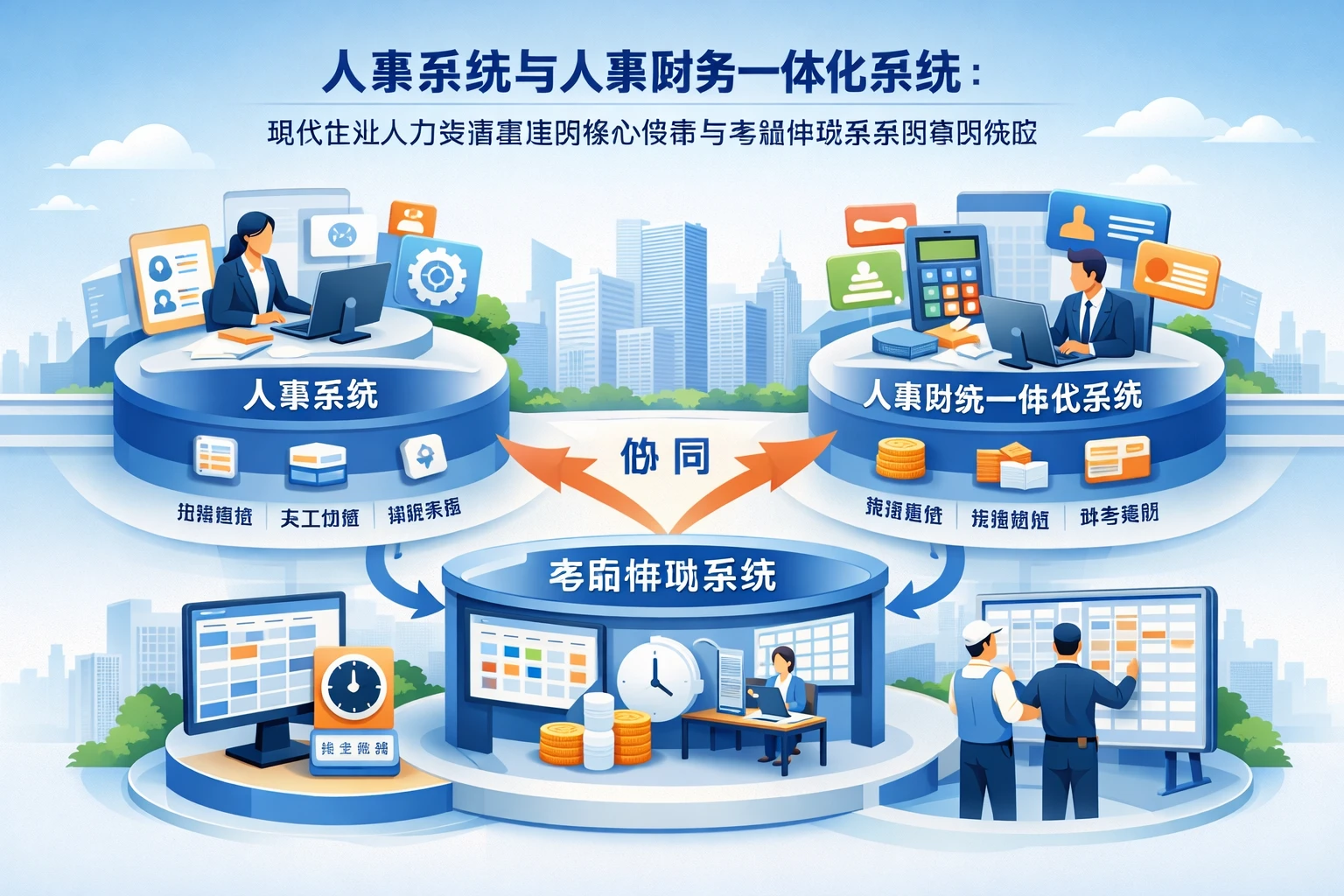 人事系统与人事财务一体化系统：现代企业人力资源管理的核心使命与考勤排班系统的协同效应