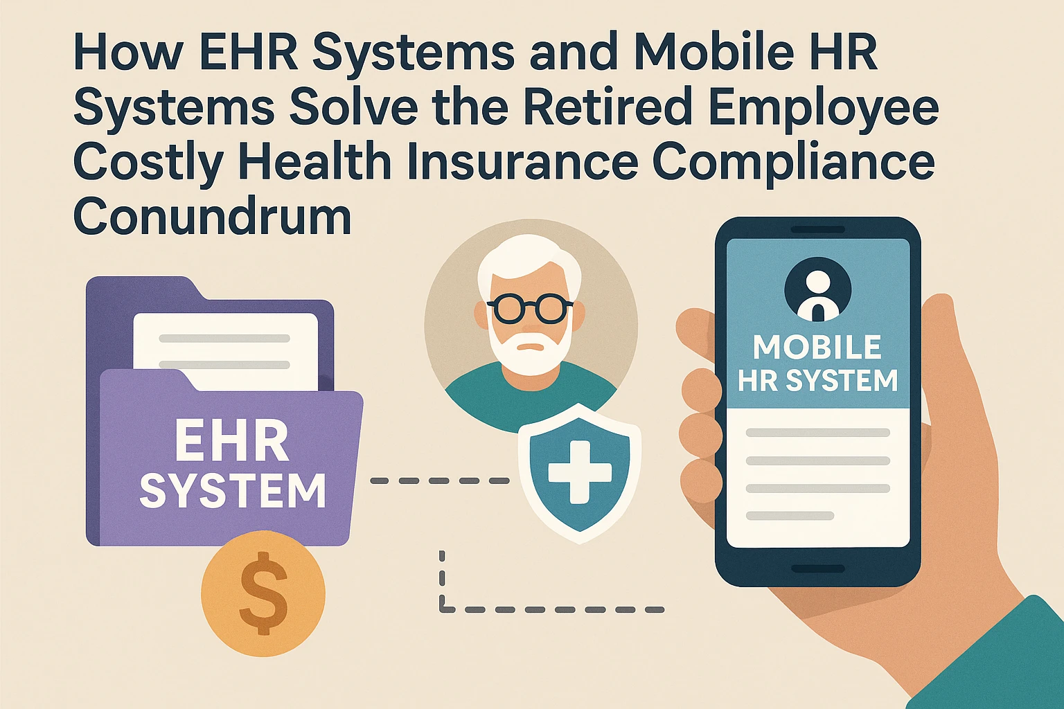 EHR系统与移动人事系统如何解决退休员工大额医保缴纳合规难题