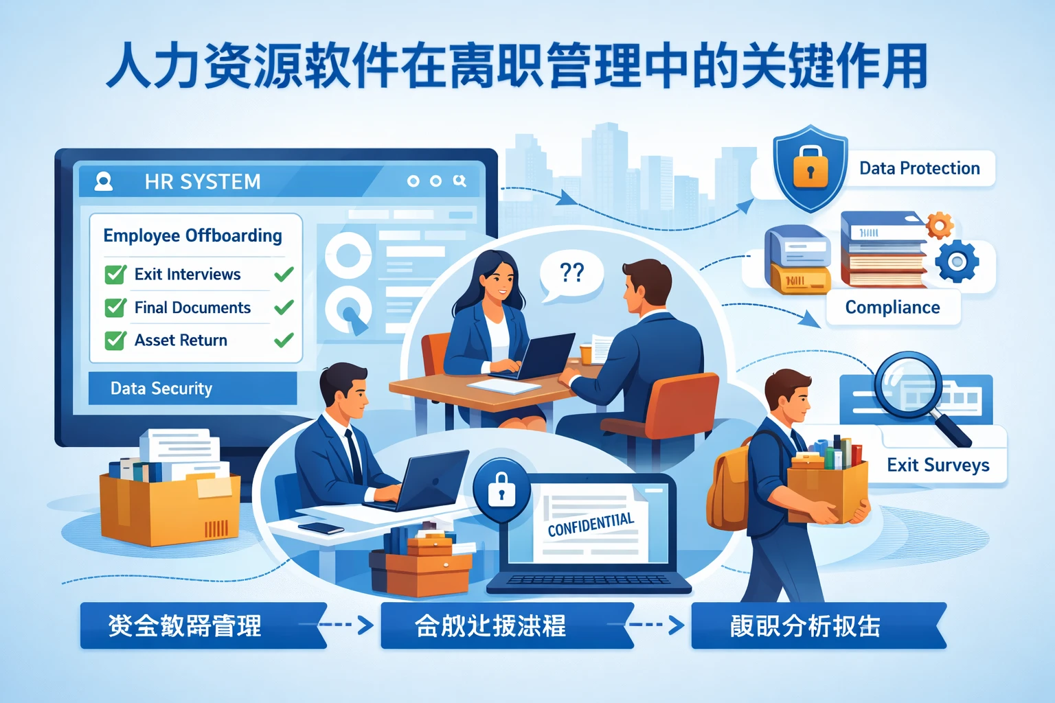 人力资源软件在离职管理中的关键作用