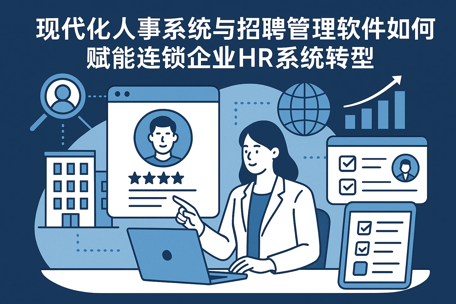 现代化人事系统与招聘管理软件如何赋能连锁企业HR系统转型