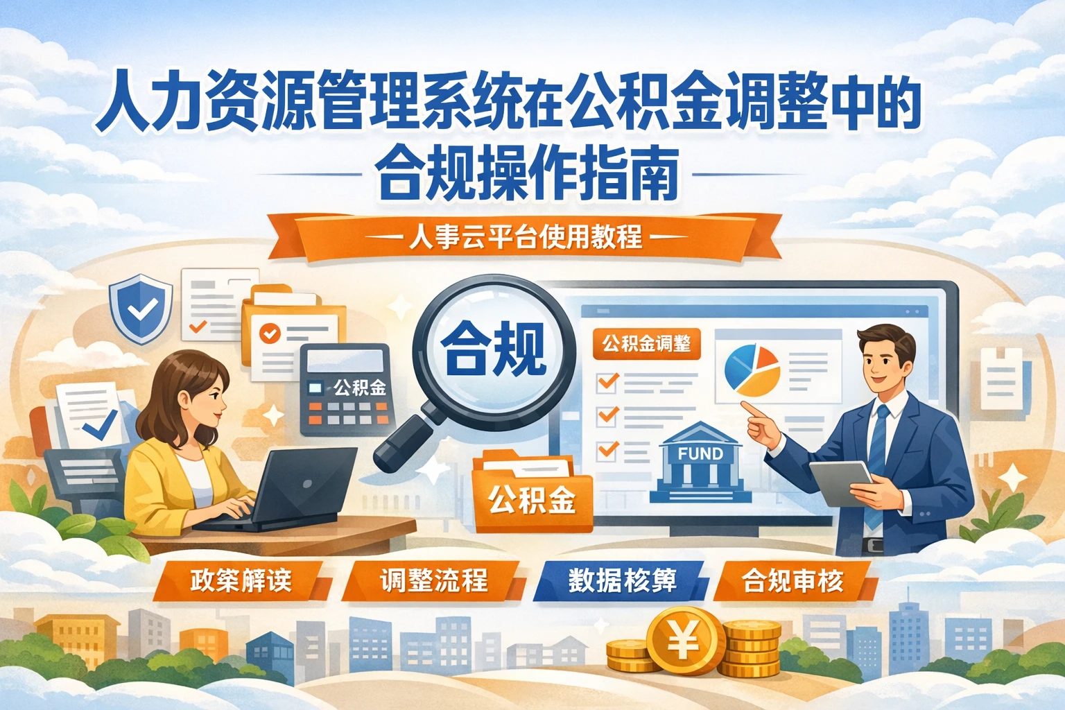 人力资源管理系统在公积金调整中的合规操作指南——人事云平台使用教程