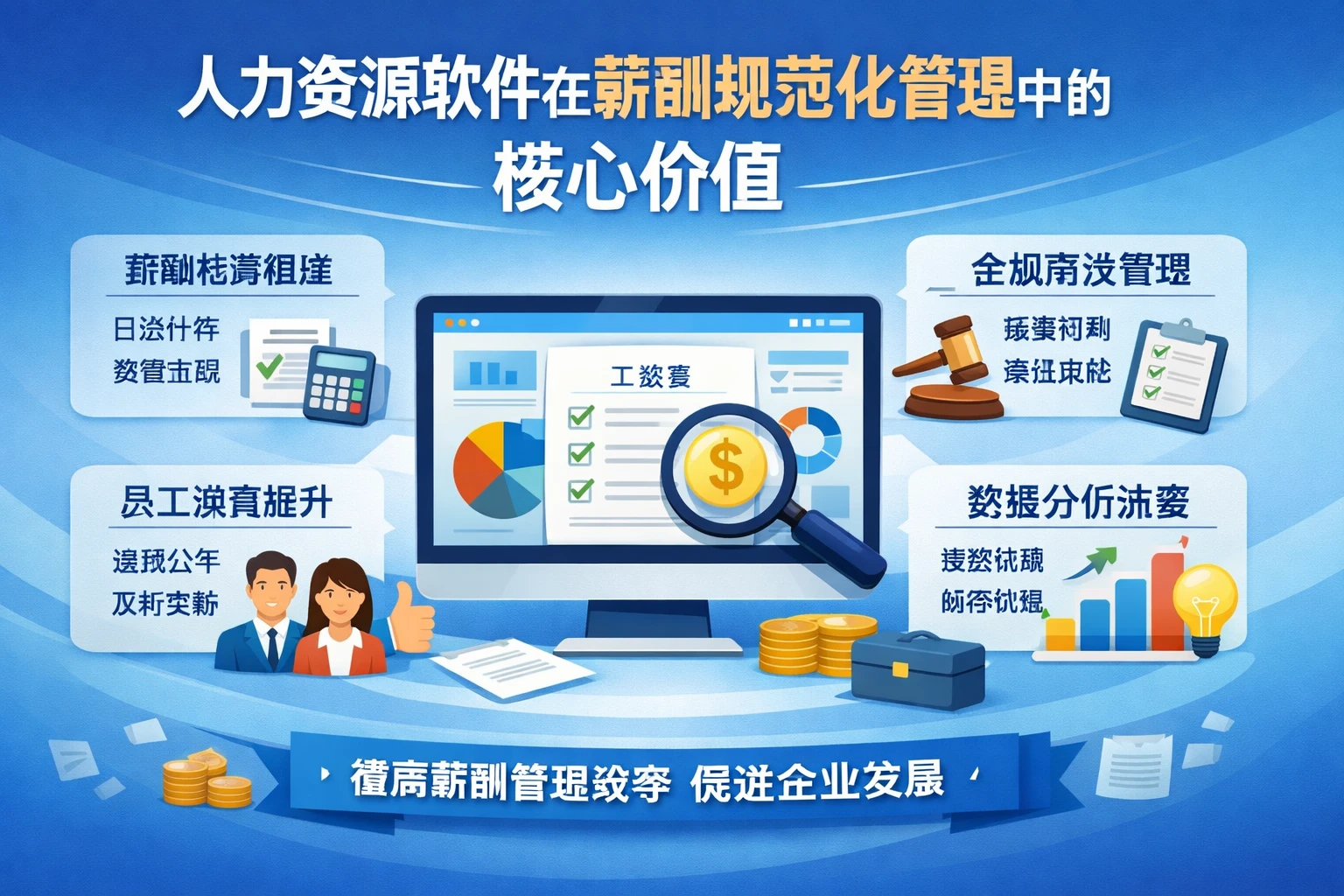 人力资源软件在薪酬规范化管理中的核心价值