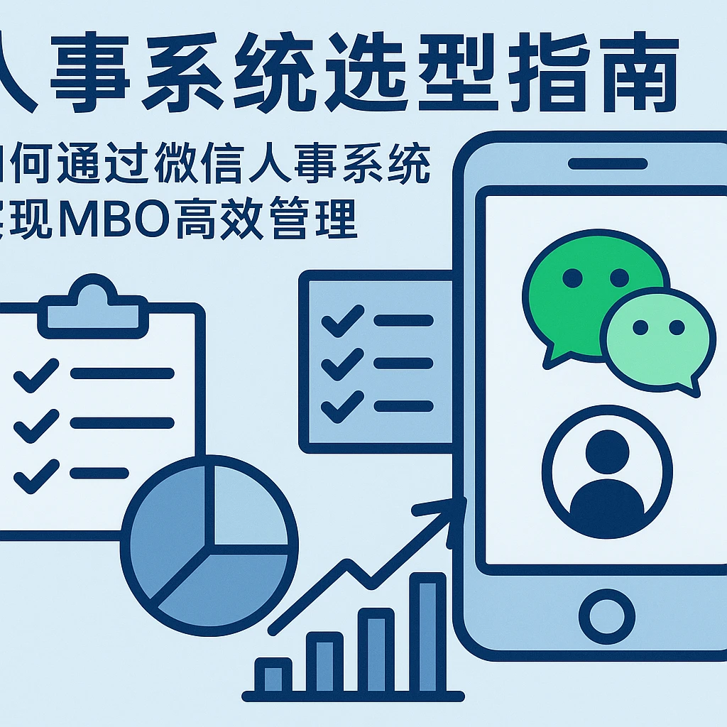 人事系统选型指南:如何通过微信人事系统实现MBO高效管理