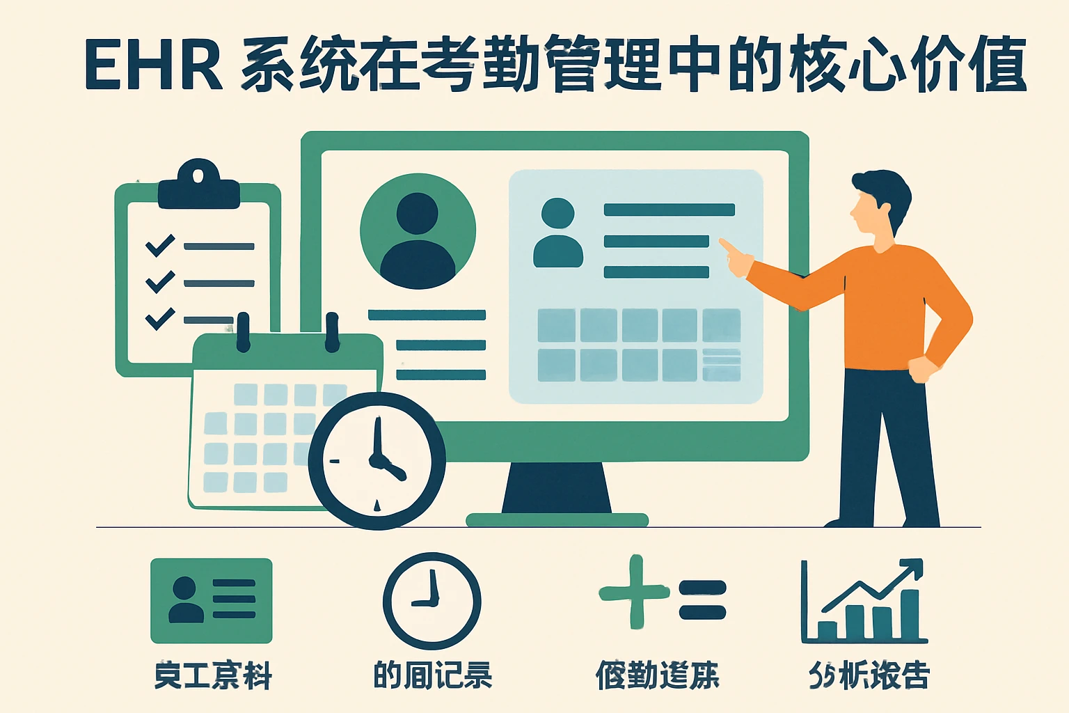 EHR系统在考勤管理中的核心价值