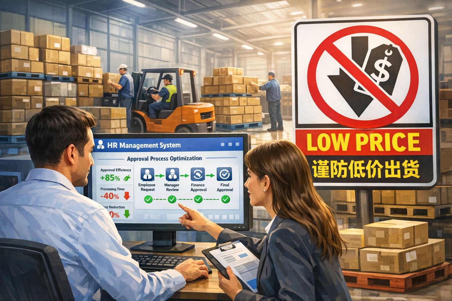 人事管理系统如何优化企业审批流程避免低价出货