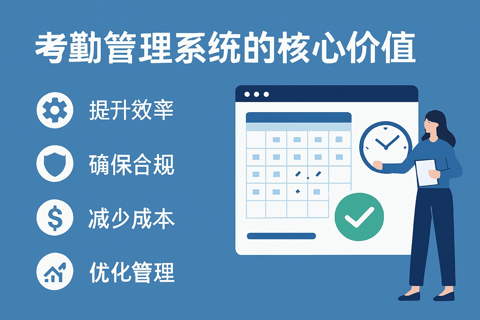 考勤管理系统的核心价值