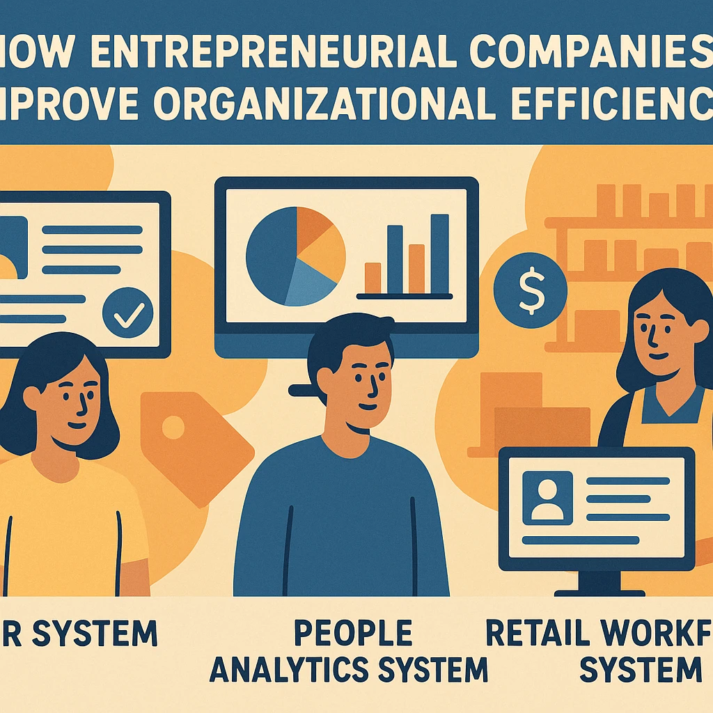 创业公司如何通过HR系统、人事数据分析系统和零售业人事系统提升组织效能