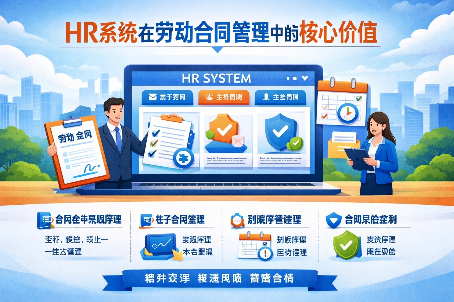HR系统在劳动合同管理中的核心价值
