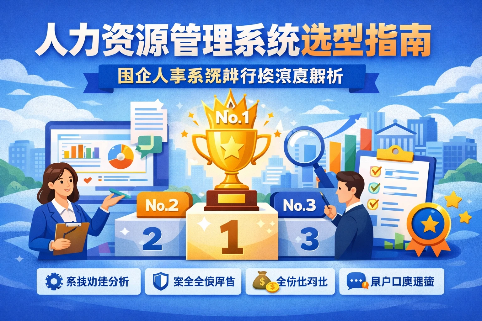 人力资源管理系统选型指南：国企人事系统排行榜深度解析