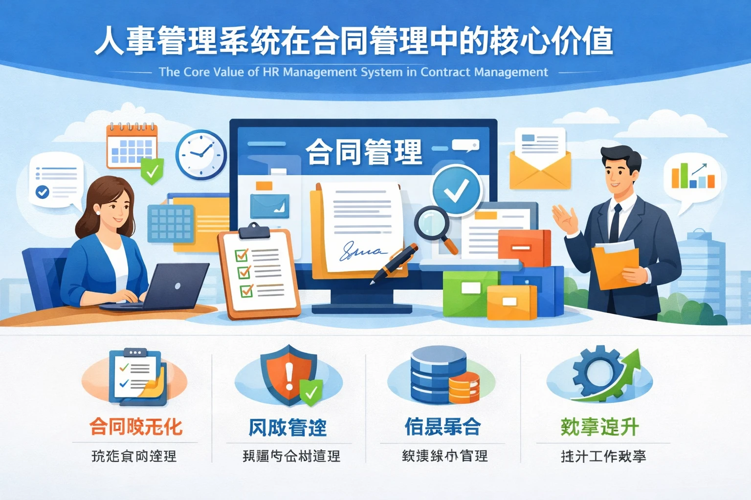 人事管理系统在合同管理中的核心价值