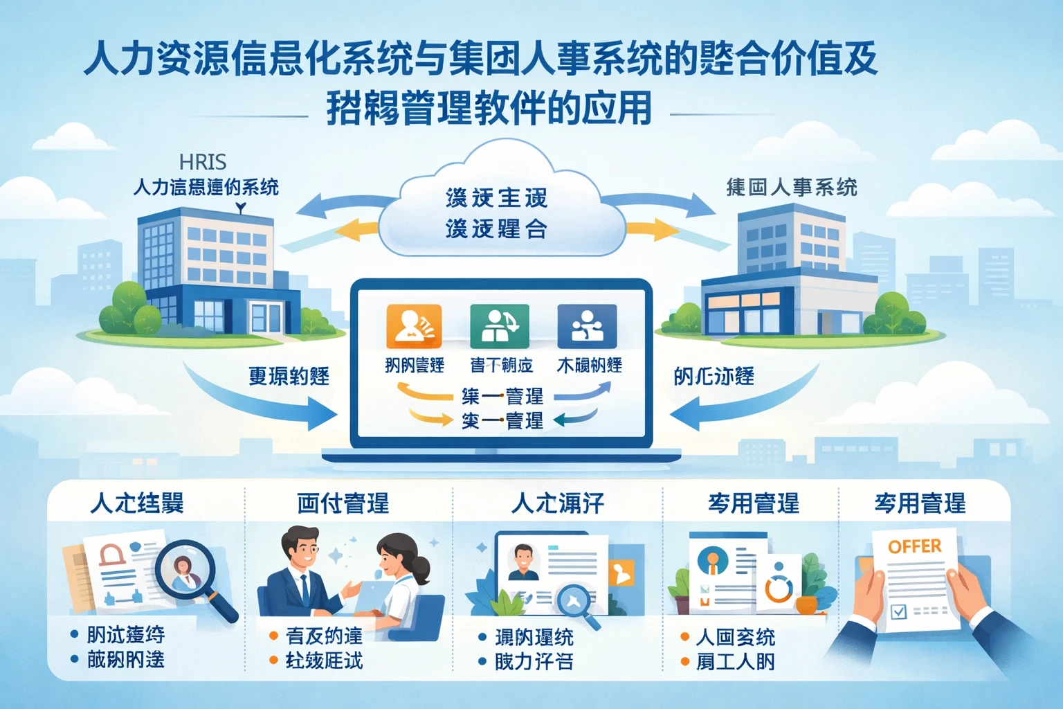 人力资源信息化系统与集团人事系统的整合价值及招聘管理软件的应用