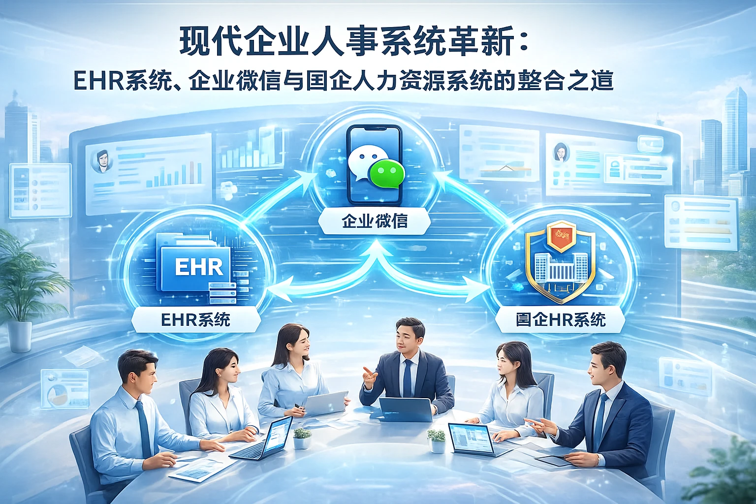 现代企业人事系统革新：EHR系统、企业微信与国企人力资源系统的整合之道