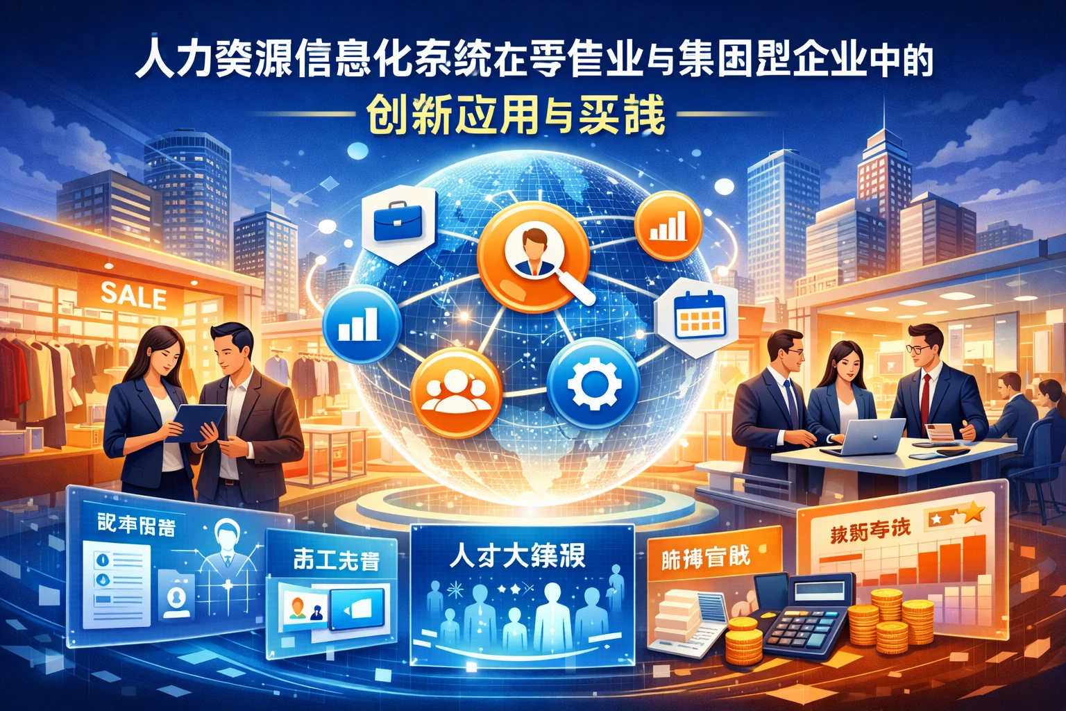 人力资源信息化系统在零售业与集团型企业中的创新应用与实践