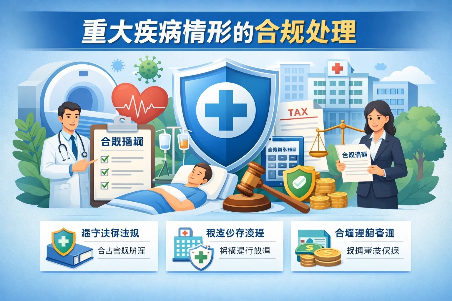 重大疾病情形的合规处理