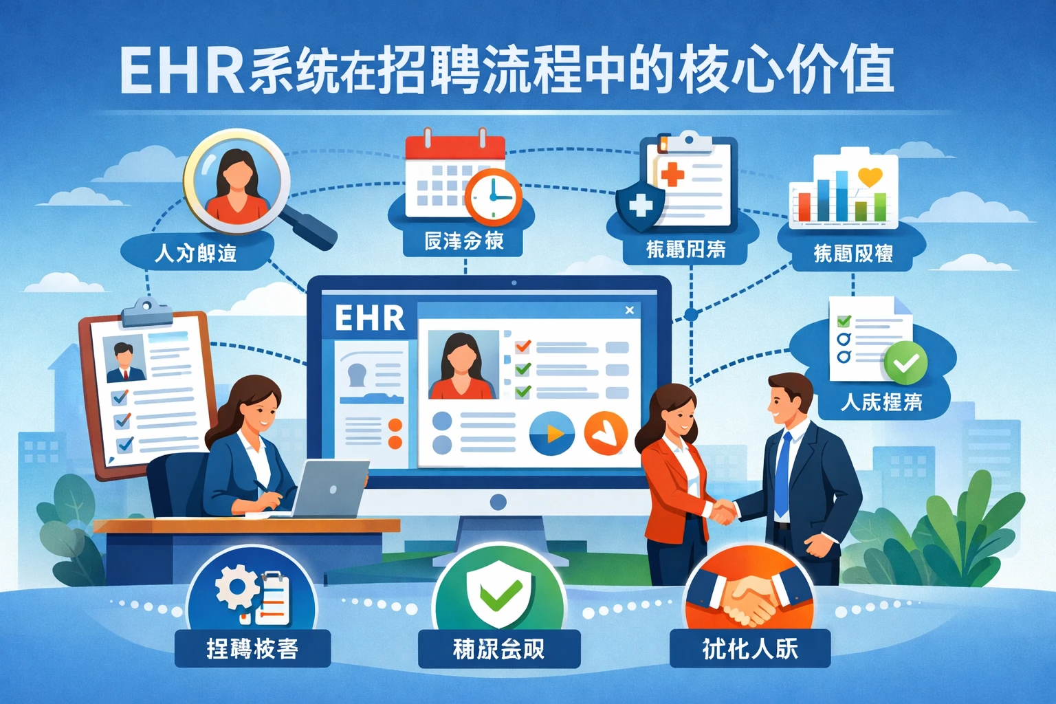 EHR系统在招聘流程中的核心价值