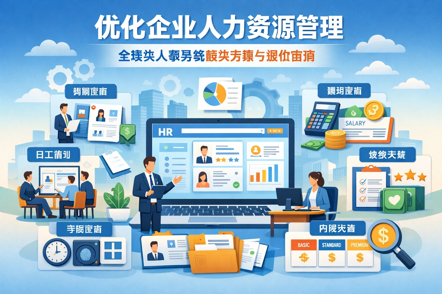 优化企业人力资源管理:全模块人事系统解决方案与报价指南