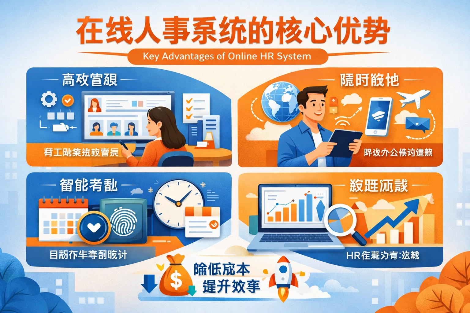 在线人事系统的核心优势