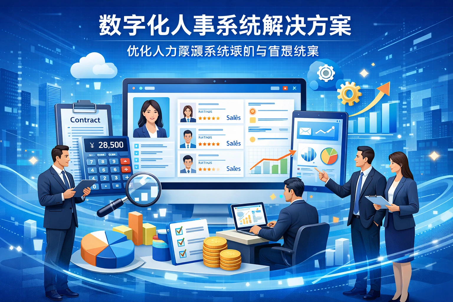 数字化人事系统解决方案：优化人力资源系统报价与管理效率