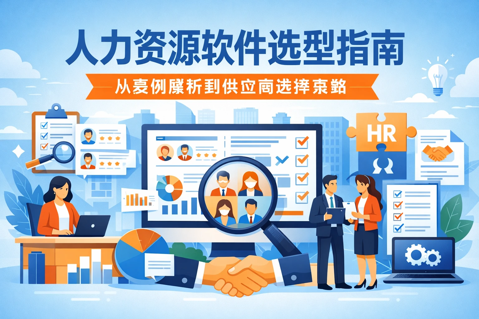 人力资源软件选型指南：从案例解析到供应商选择策略