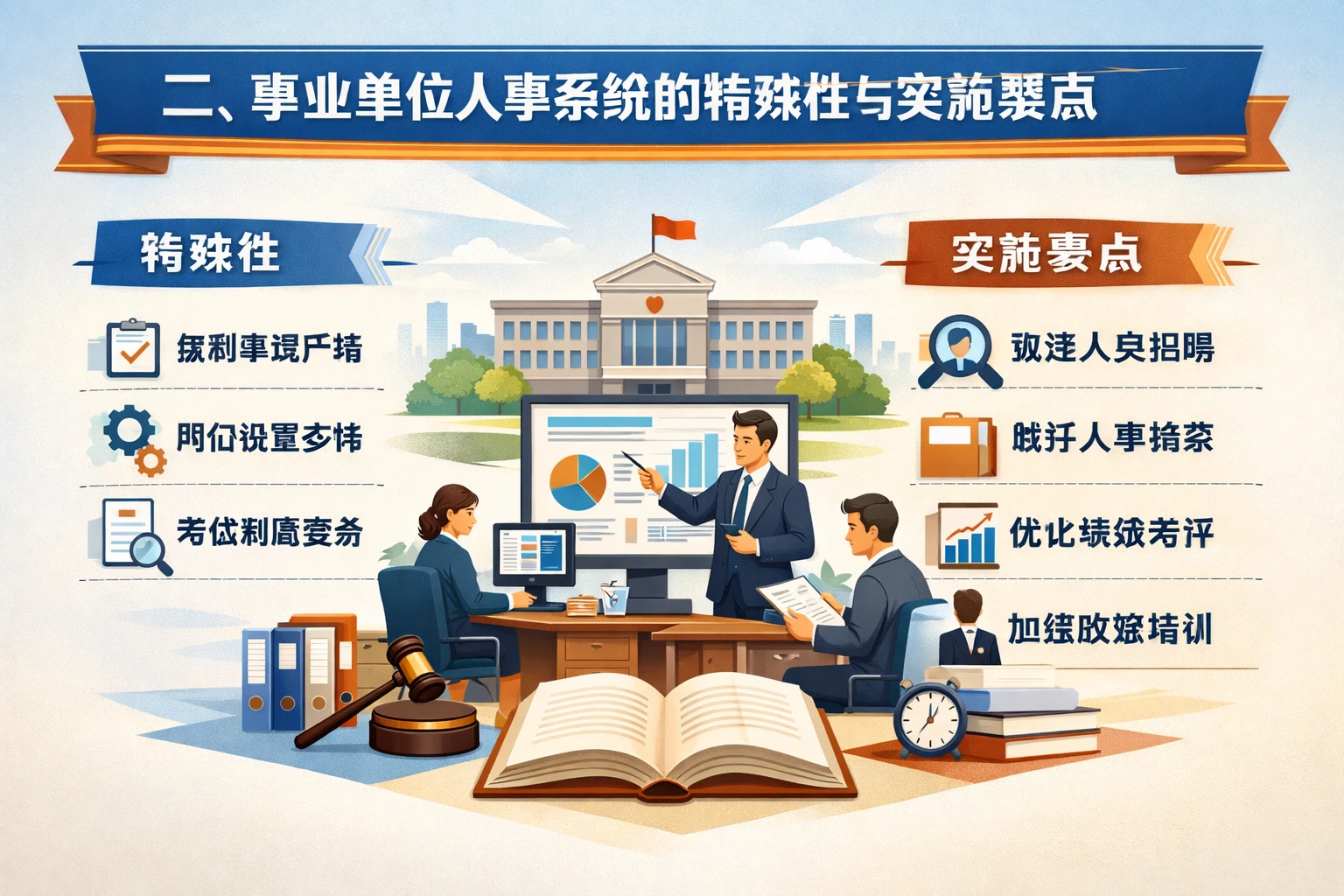 二、事业单位人事系统的特殊性与实施要点