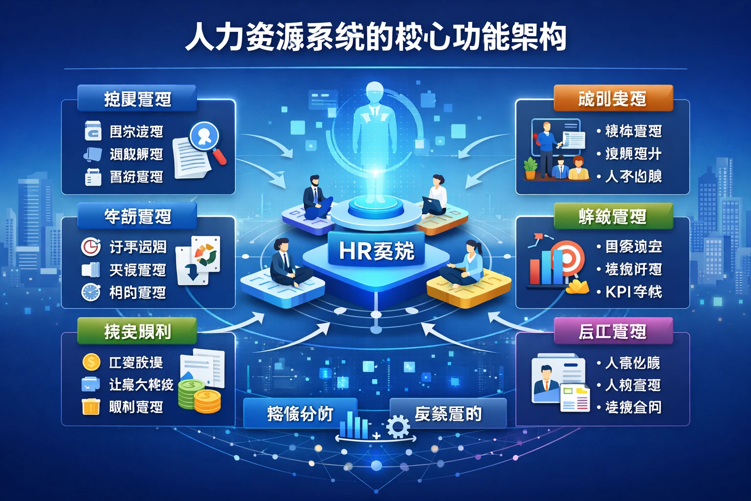 人力资源系统的核心功能架构