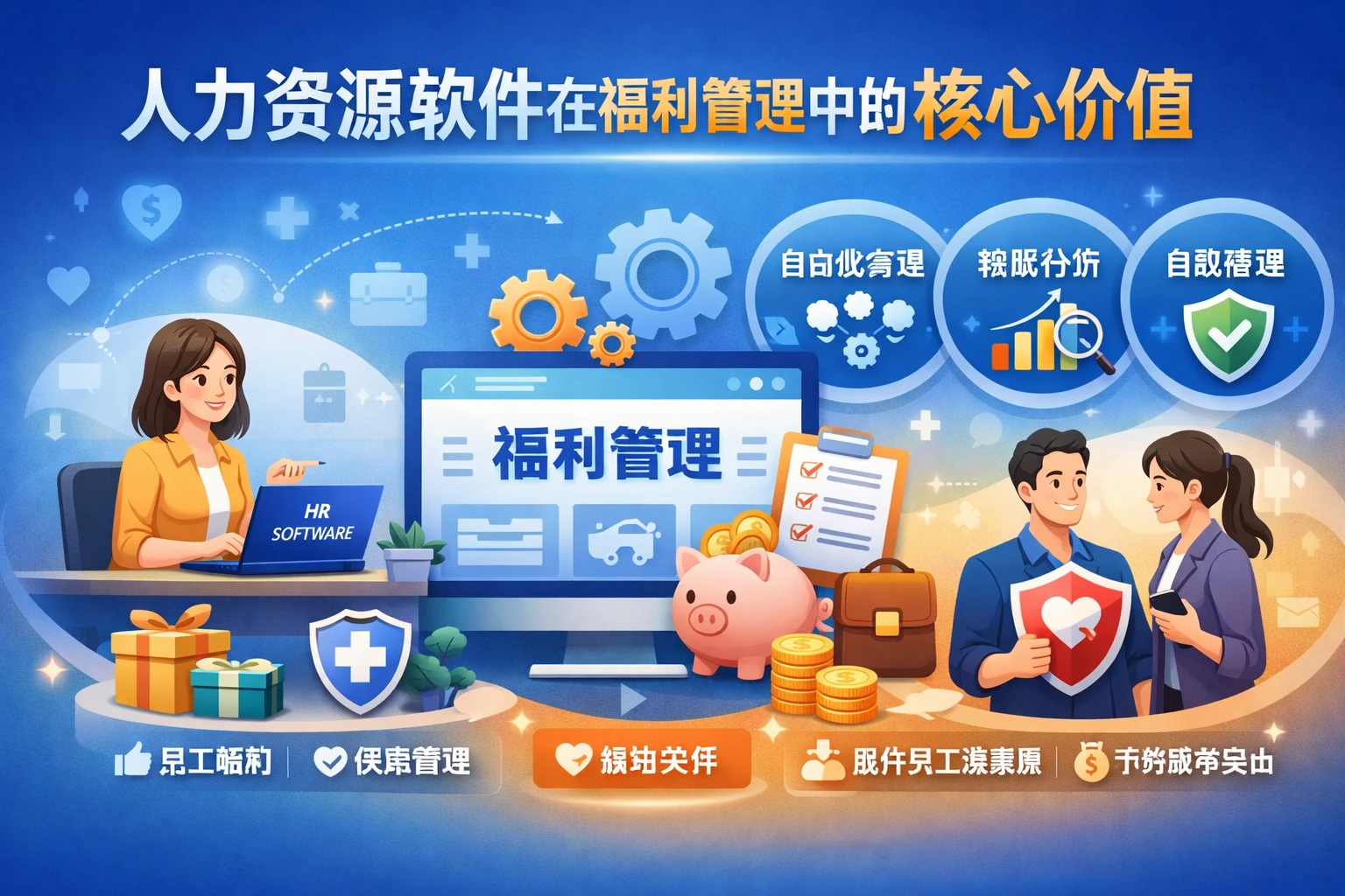 人力资源软件在福利管理中的核心价值