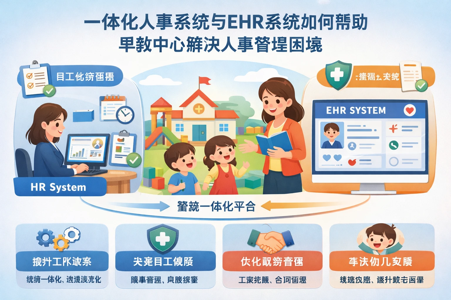 一体化人事系统与EHR系统如何帮助早教中心解决人事管理困境