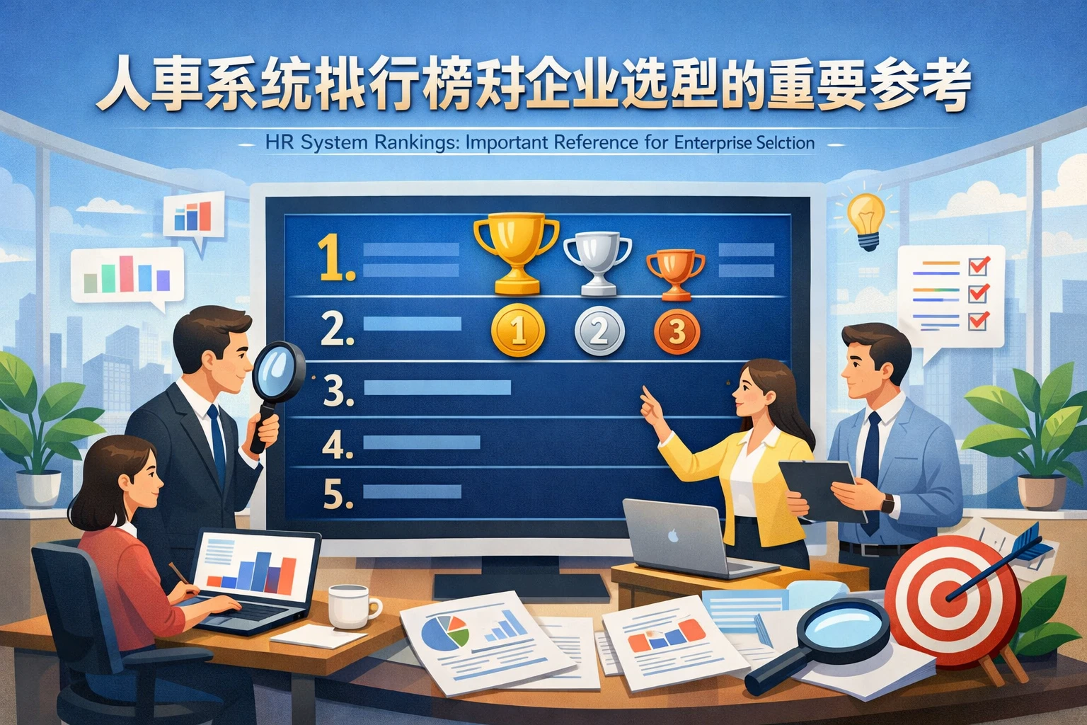 人事系统排行榜对企业选型的重要参考