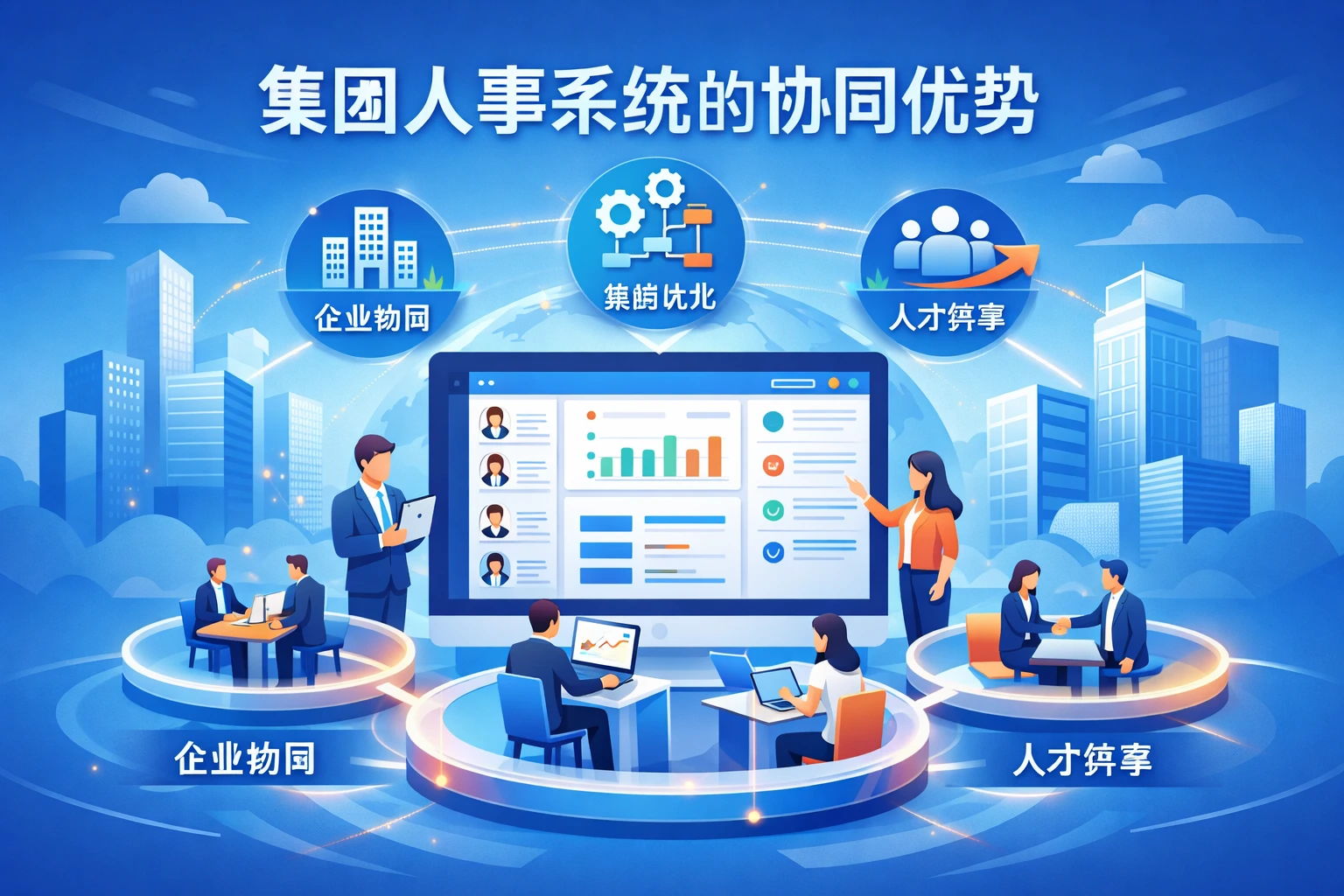 集团人事系统的协同优势